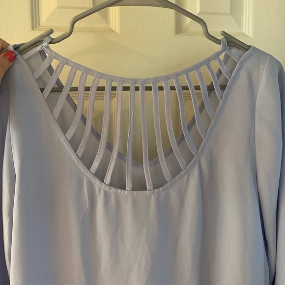 Philosophy lavender dress shirt - Picture 2 of 3